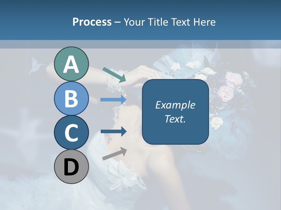 Sensuality Origami Art PowerPoint Template