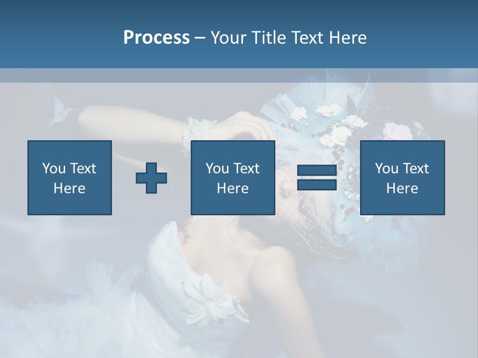 Sensuality Origami Art PowerPoint Template