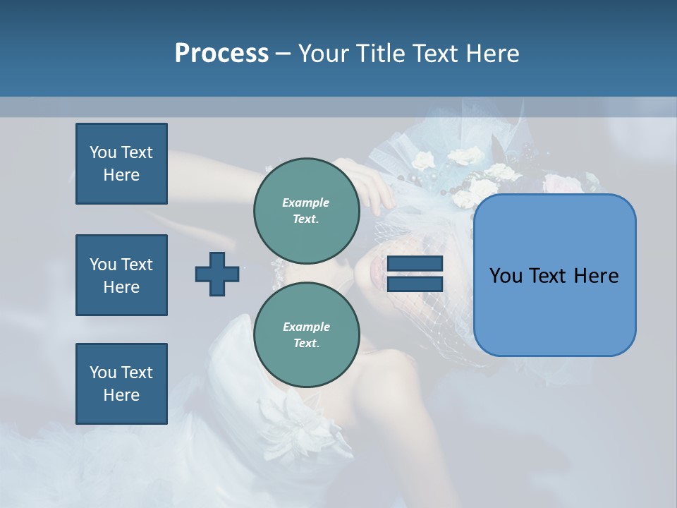 Sensuality Origami Art PowerPoint Template