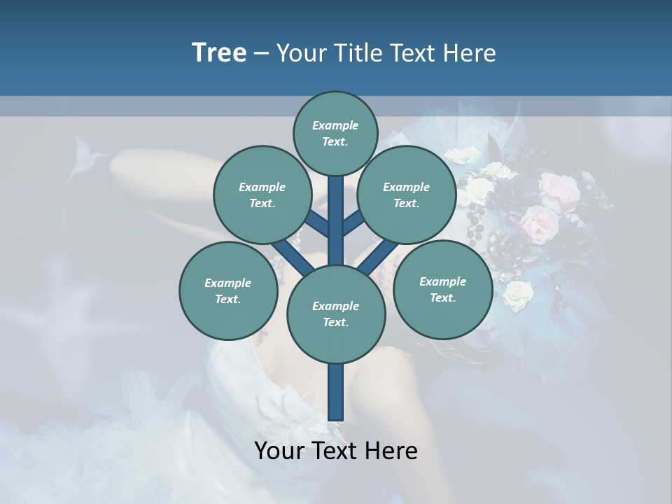 Sensuality Origami Art PowerPoint Template