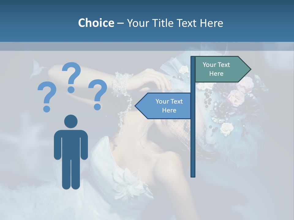 Sensuality Origami Art PowerPoint Template