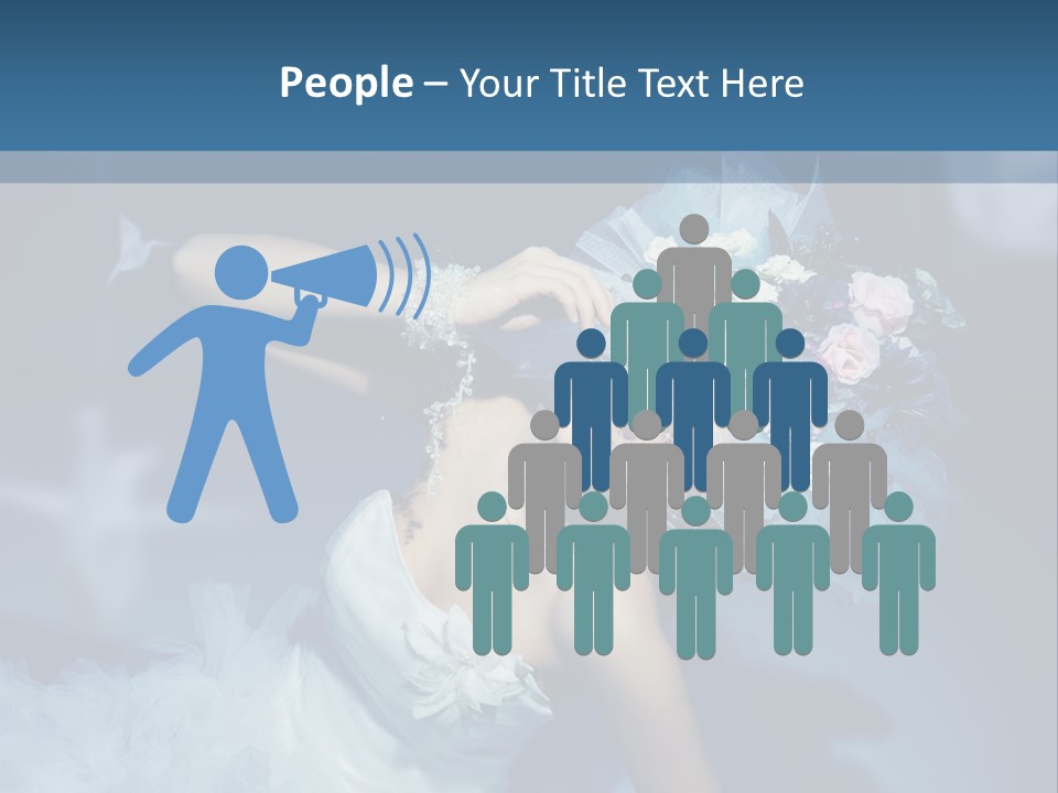 Sensuality Origami Art PowerPoint Template