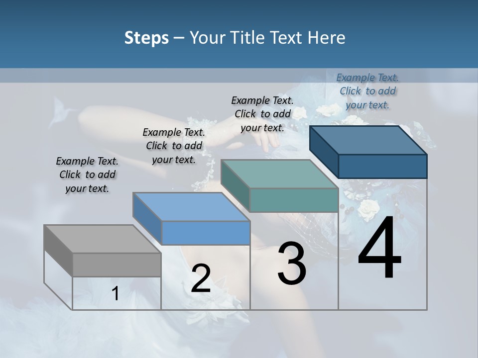 Sensuality Origami Art PowerPoint Template