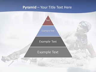 Attractive Blond Skincare PowerPoint Template