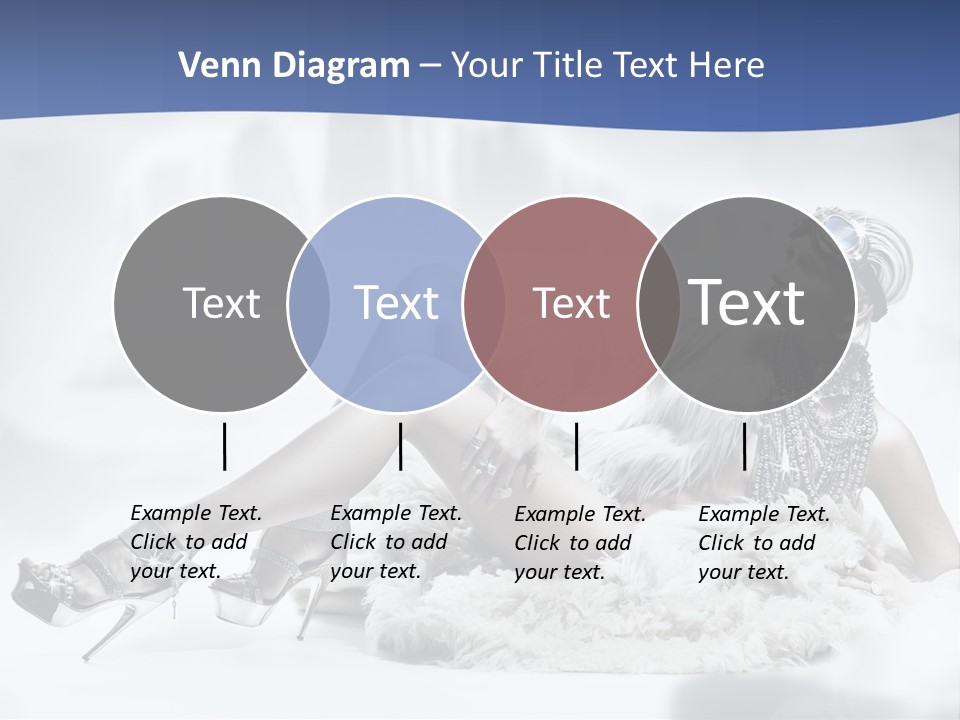 Attractive Blond Skincare PowerPoint Template