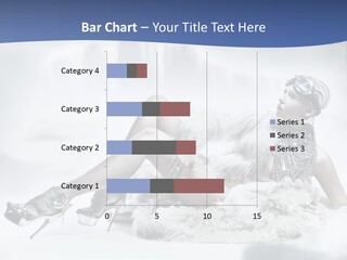 Attractive Blond Skincare PowerPoint Template