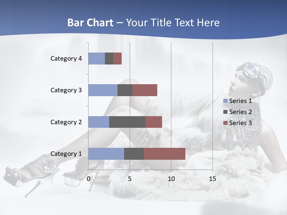 Attractive Blond Skincare PowerPoint Template