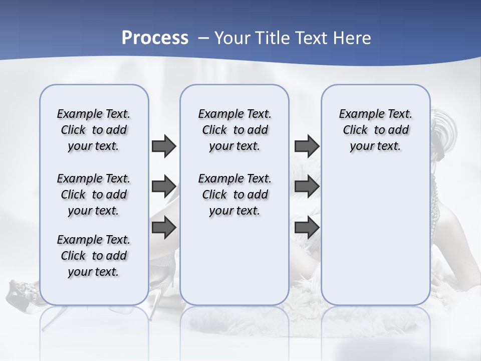 Attractive Blond Skincare PowerPoint Template
