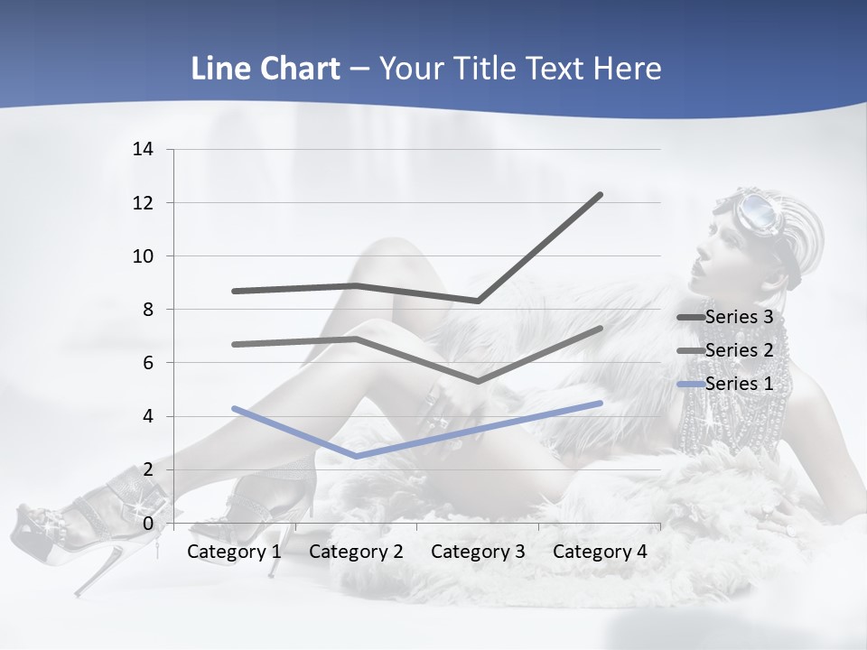 Attractive Blond Skincare PowerPoint Template