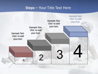 Attractive Blond Skincare PowerPoint Template
