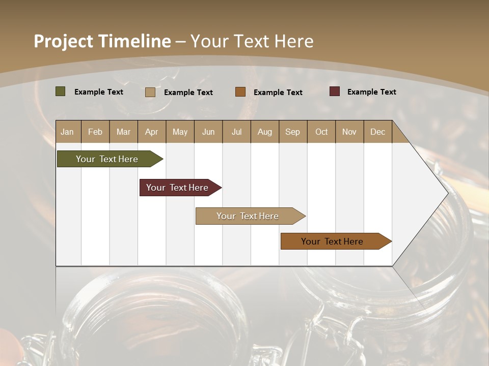 Close Up Heap Brown PowerPoint Template