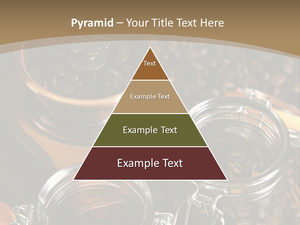 Close Up Heap Brown PowerPoint Template