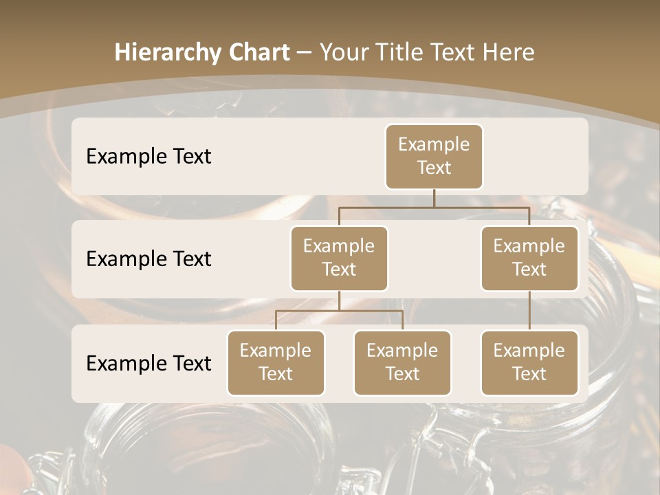 Close Up Heap Brown PowerPoint Template