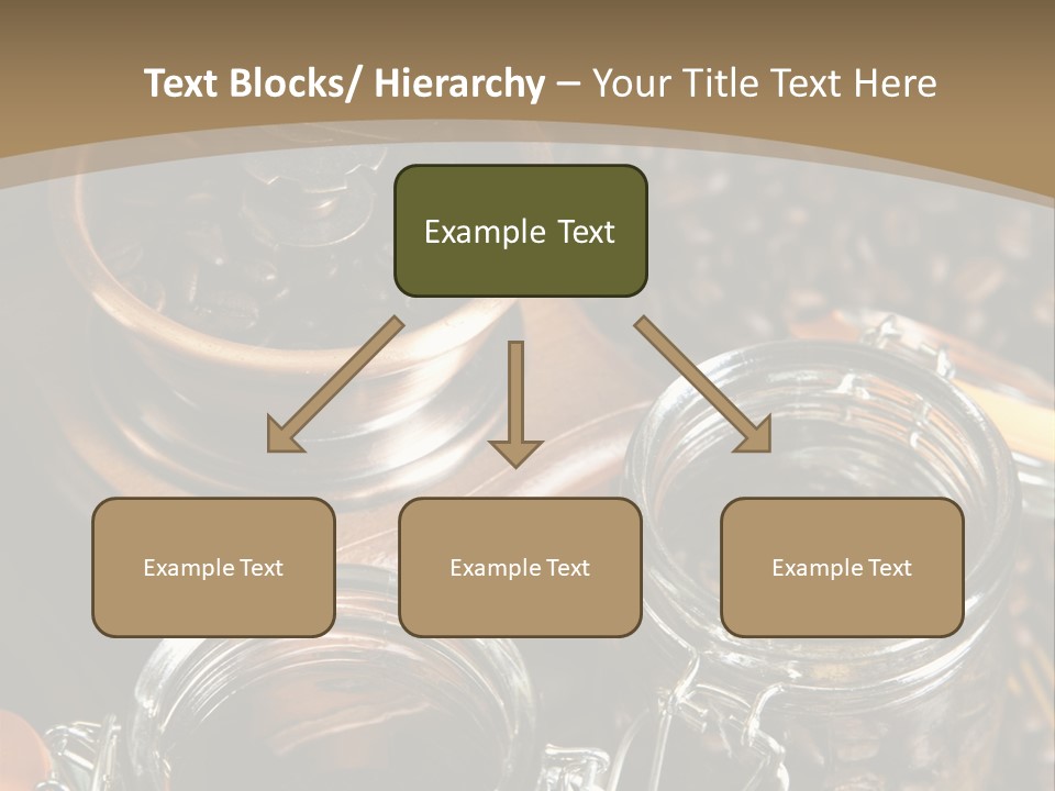 Close Up Heap Brown PowerPoint Template