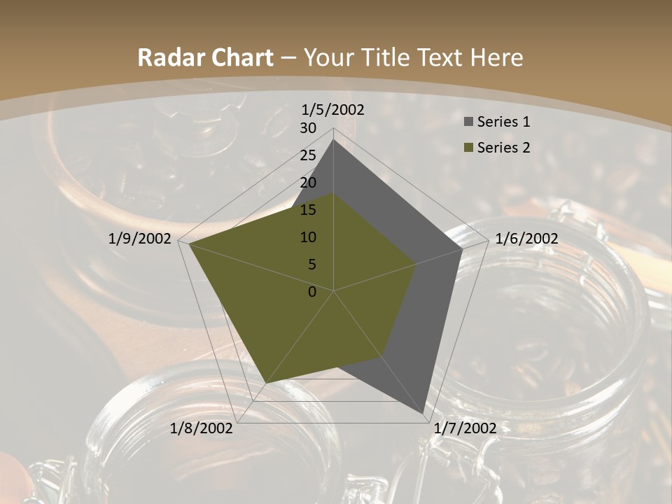 Close Up Heap Brown PowerPoint Template