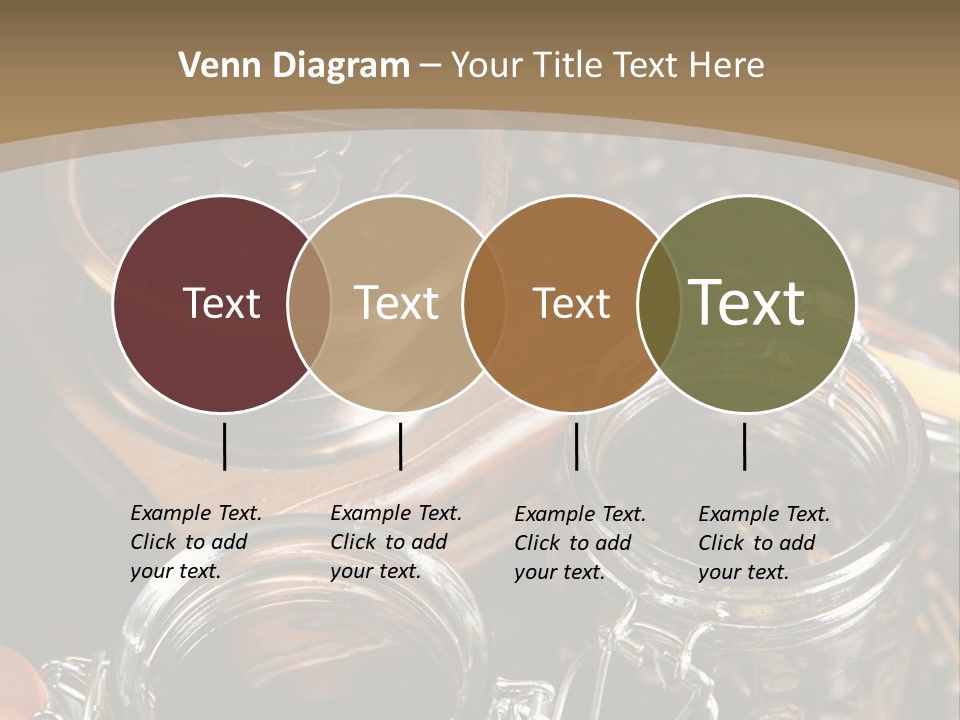 Close Up Heap Brown PowerPoint Template