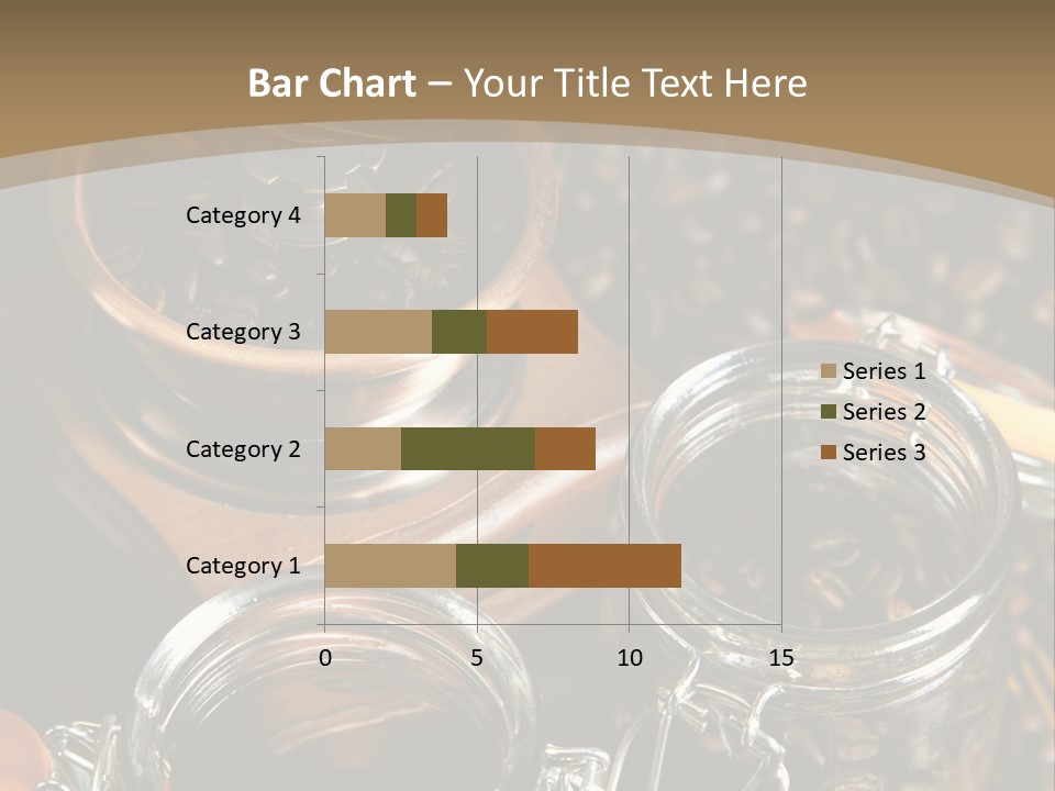 Close Up Heap Brown PowerPoint Template