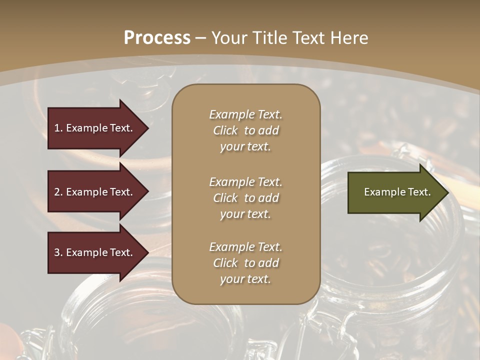 Close Up Heap Brown PowerPoint Template