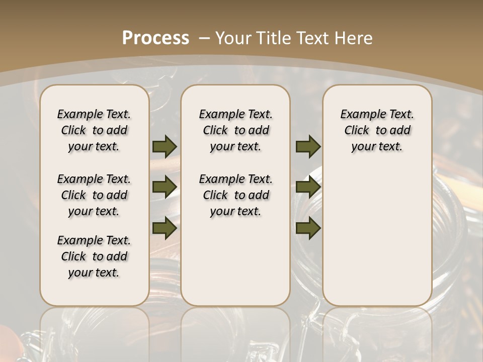 Close Up Heap Brown PowerPoint Template