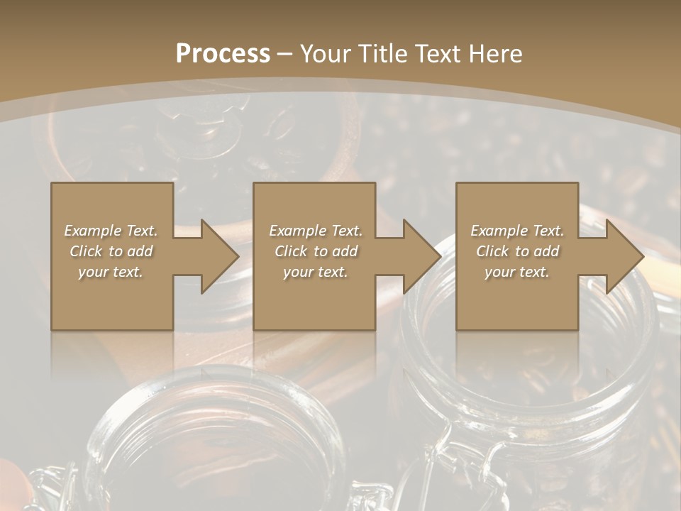 Close Up Heap Brown PowerPoint Template