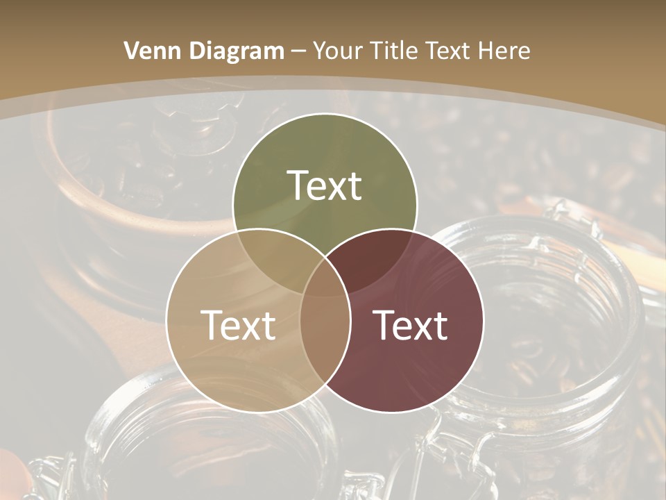 Close Up Heap Brown PowerPoint Template
