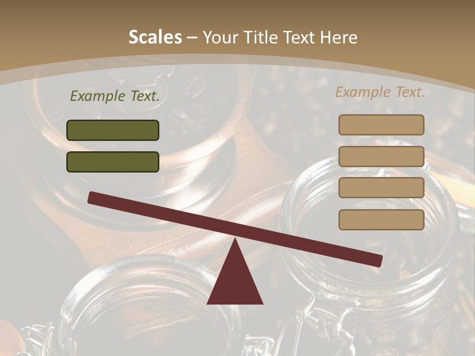 Close Up Heap Brown PowerPoint Template