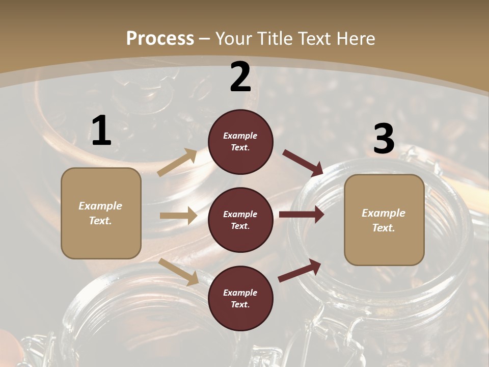 Close Up Heap Brown PowerPoint Template