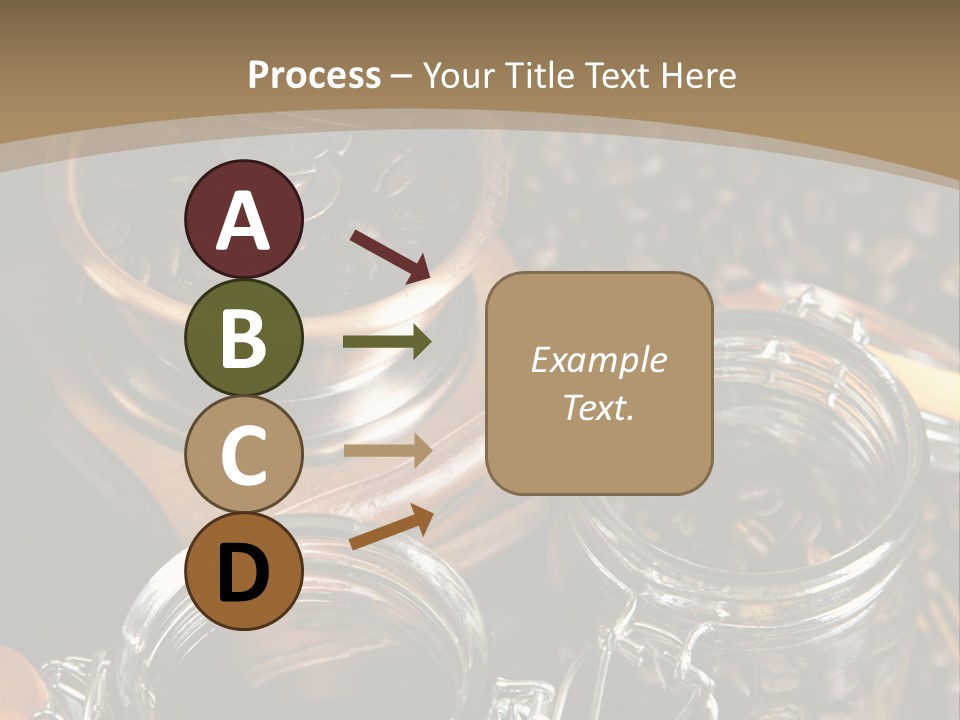 Close Up Heap Brown PowerPoint Template