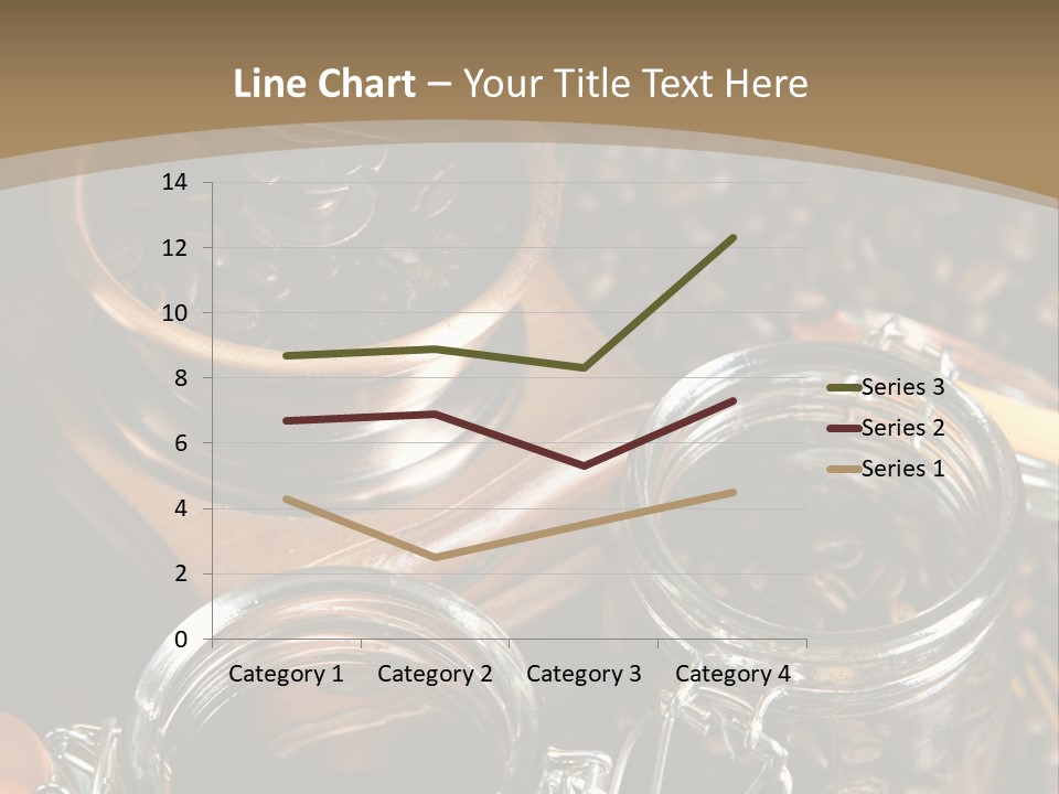 Close Up Heap Brown PowerPoint Template