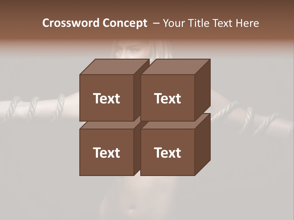 Beautiful Convict Stuck PowerPoint Template