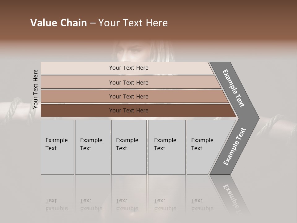 Beautiful Convict Stuck PowerPoint Template