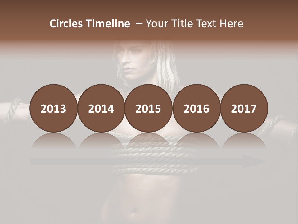 Beautiful Convict Stuck PowerPoint Template