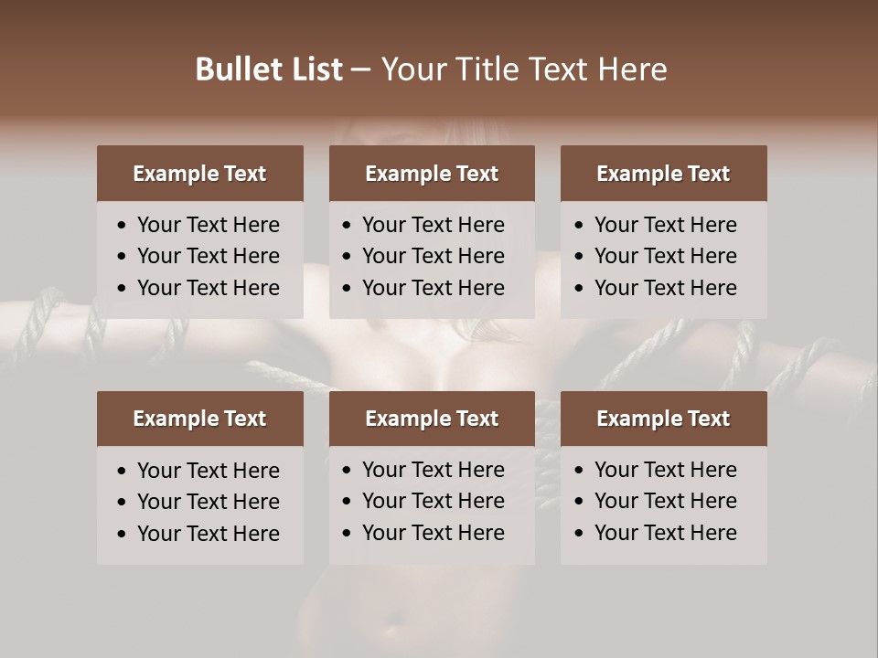 Beautiful Convict Stuck PowerPoint Template