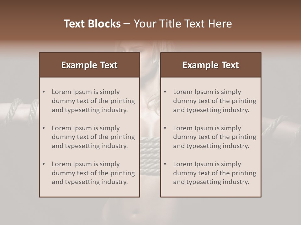 Beautiful Convict Stuck PowerPoint Template