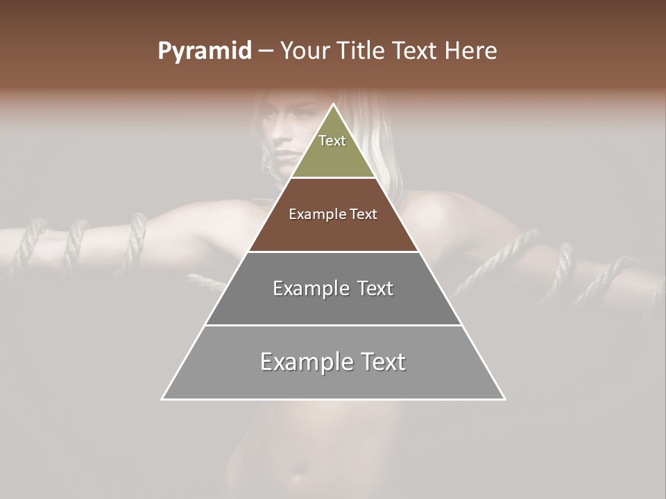 Beautiful Convict Stuck PowerPoint Template