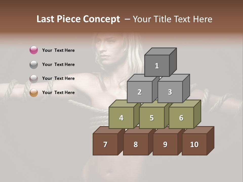 Beautiful Convict Stuck PowerPoint Template