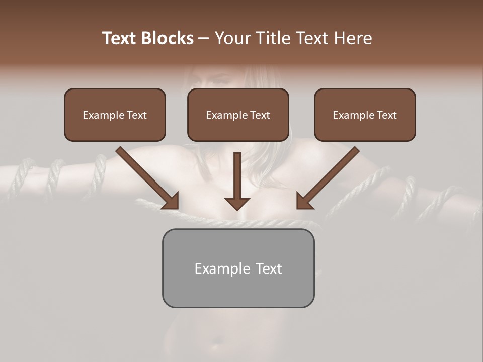 Beautiful Convict Stuck PowerPoint Template