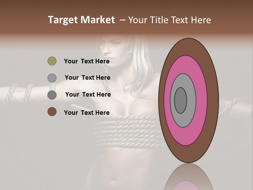 Beautiful Convict Stuck PowerPoint Template