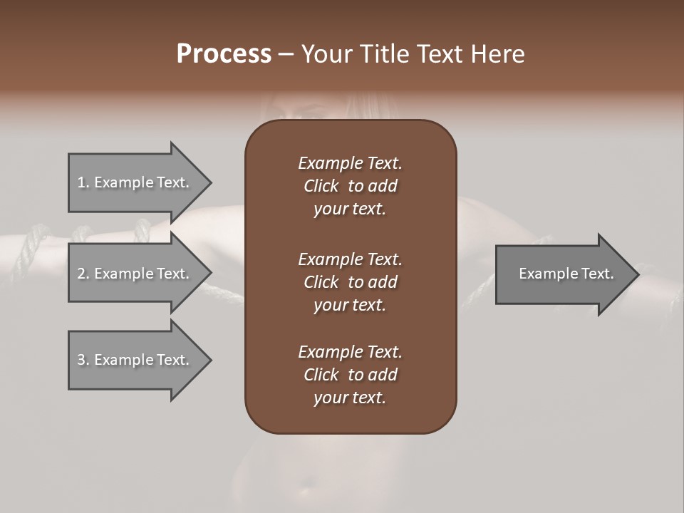 Beautiful Convict Stuck PowerPoint Template