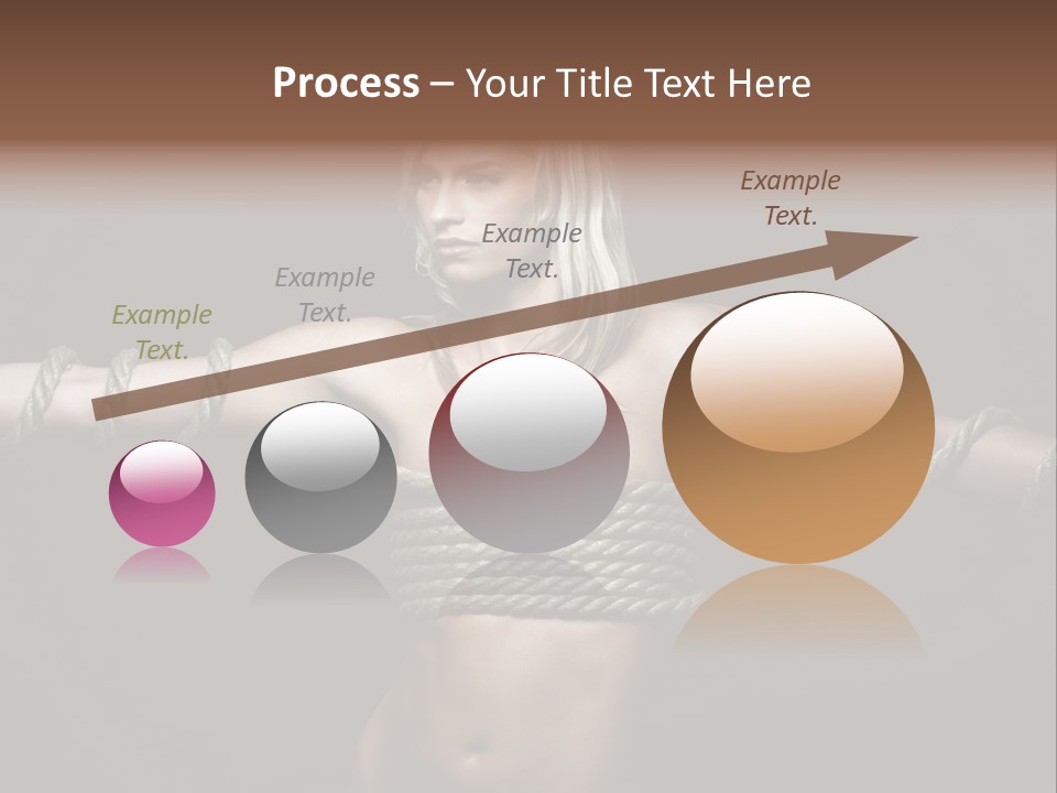 Beautiful Convict Stuck PowerPoint Template