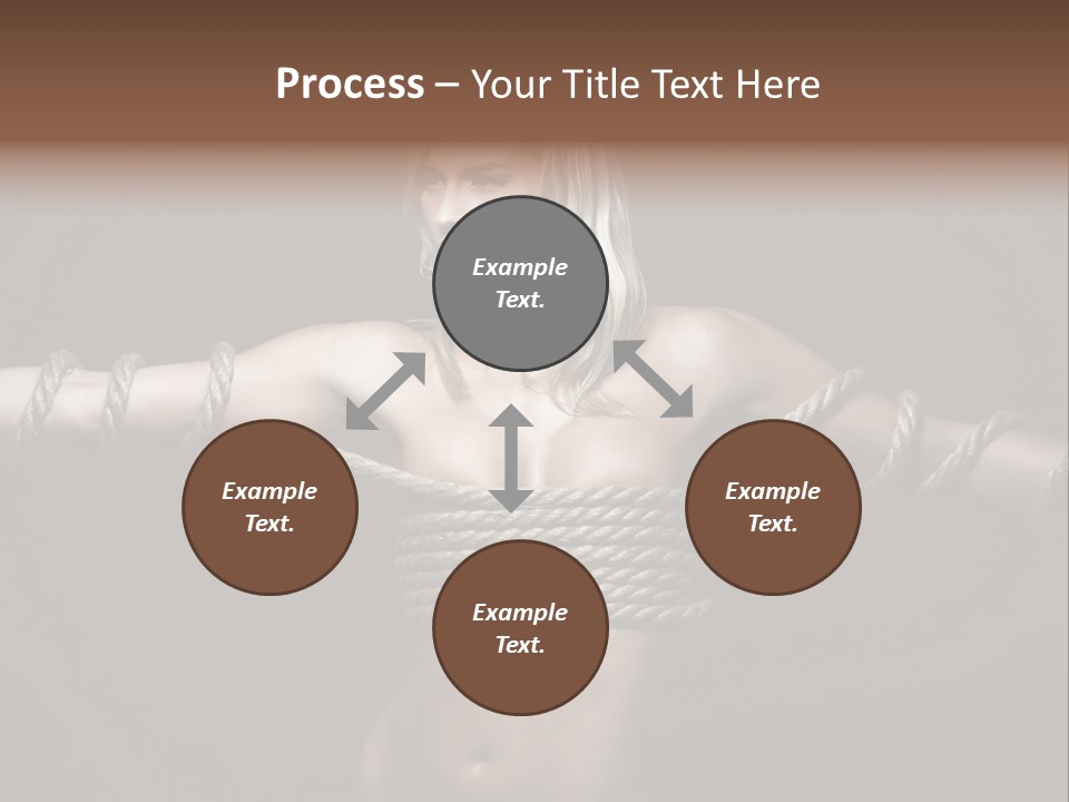 Beautiful Convict Stuck PowerPoint Template