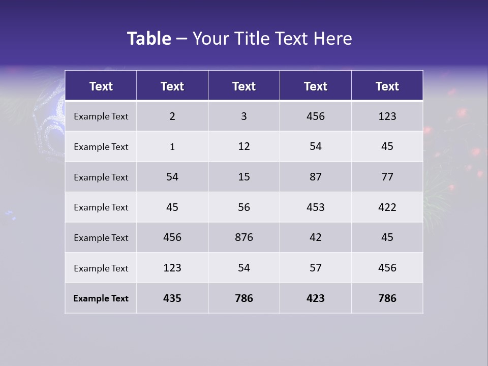 Tradition Year Decorative PowerPoint Template