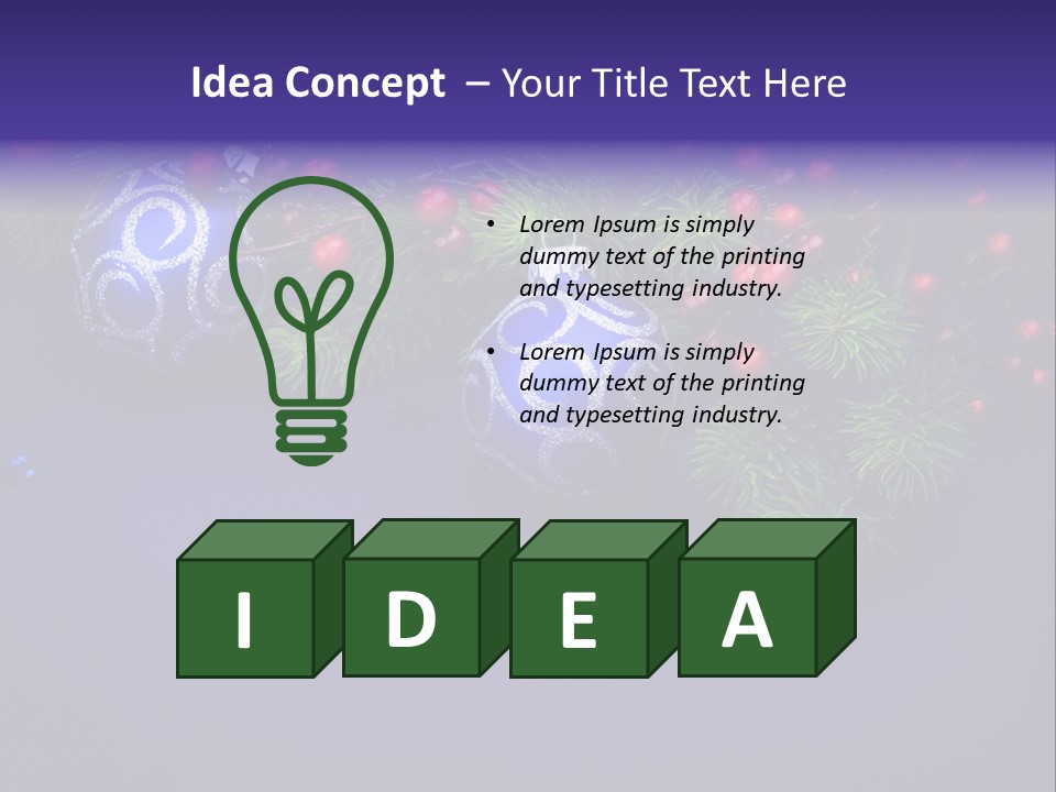 Tradition Year Decorative PowerPoint Template