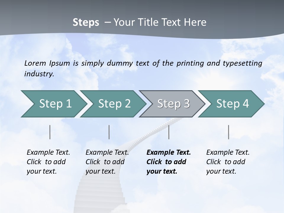 Chalet Campagne Institut PowerPoint Template