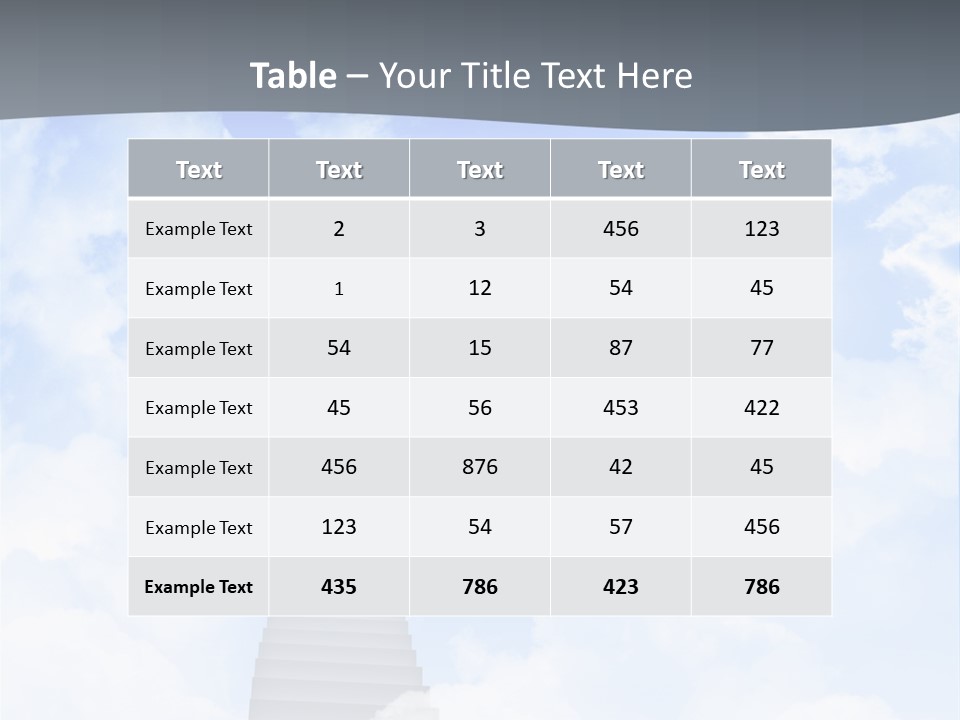 Chalet Campagne Institut PowerPoint Template