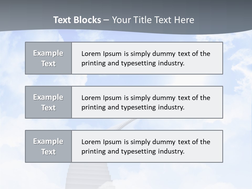 Chalet Campagne Institut PowerPoint Template