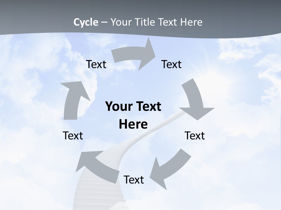 Chalet Campagne Institut PowerPoint Template