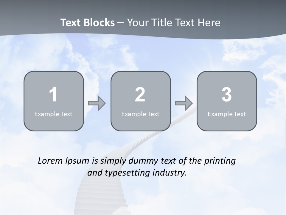 Chalet Campagne Institut PowerPoint Template
