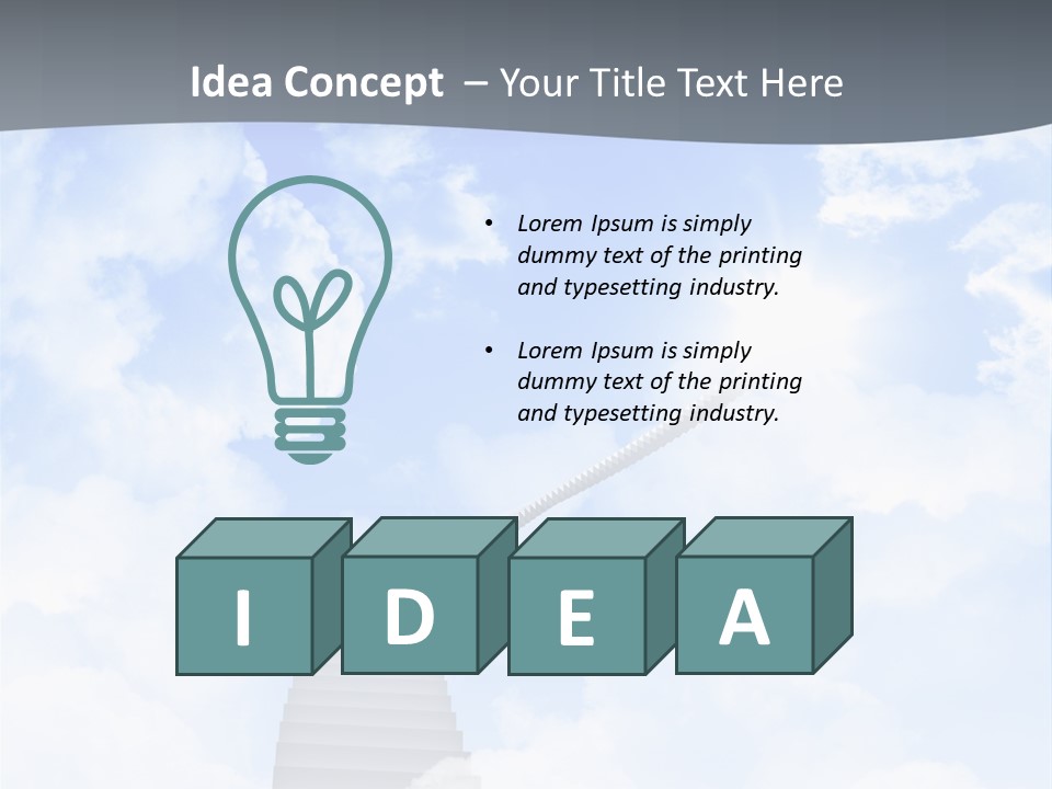 Chalet Campagne Institut PowerPoint Template