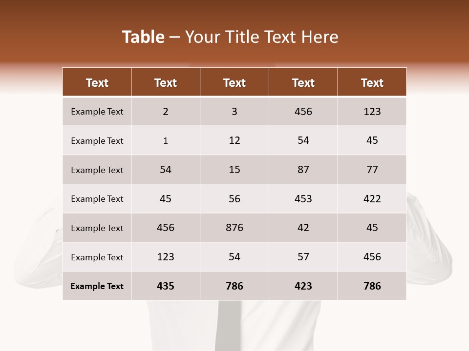 Famille Masure Bouge PowerPoint Template